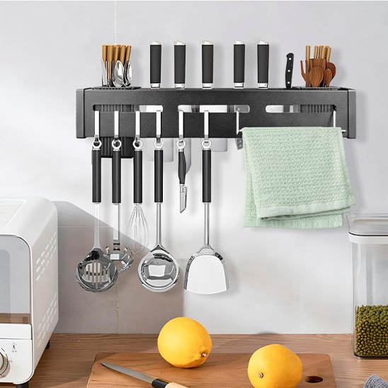 Porte couteaux mural - multifonctionnel ElegantChef