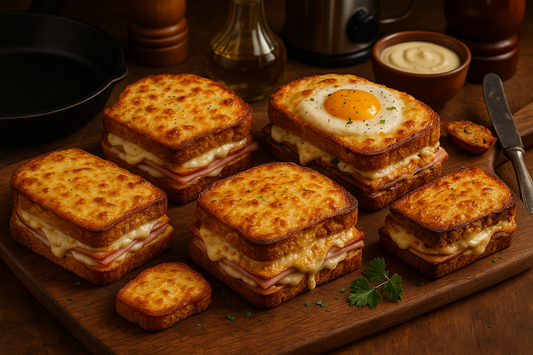 Les meilleurs recettes des croques monsieur