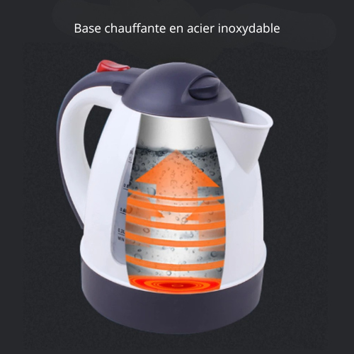 Base chauffante en acier inoxydable