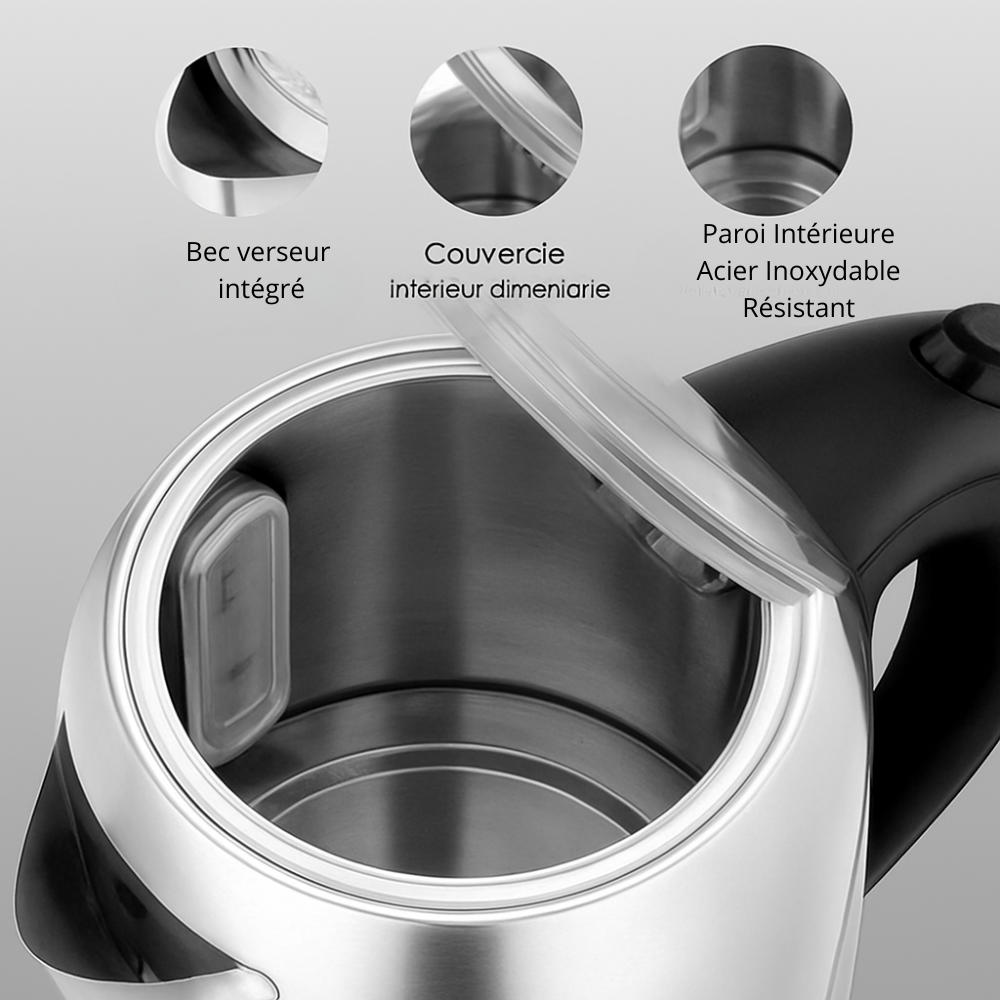 Bouilloire acier inoxydable