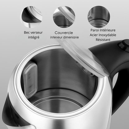 Bouilloire acier inoxydable