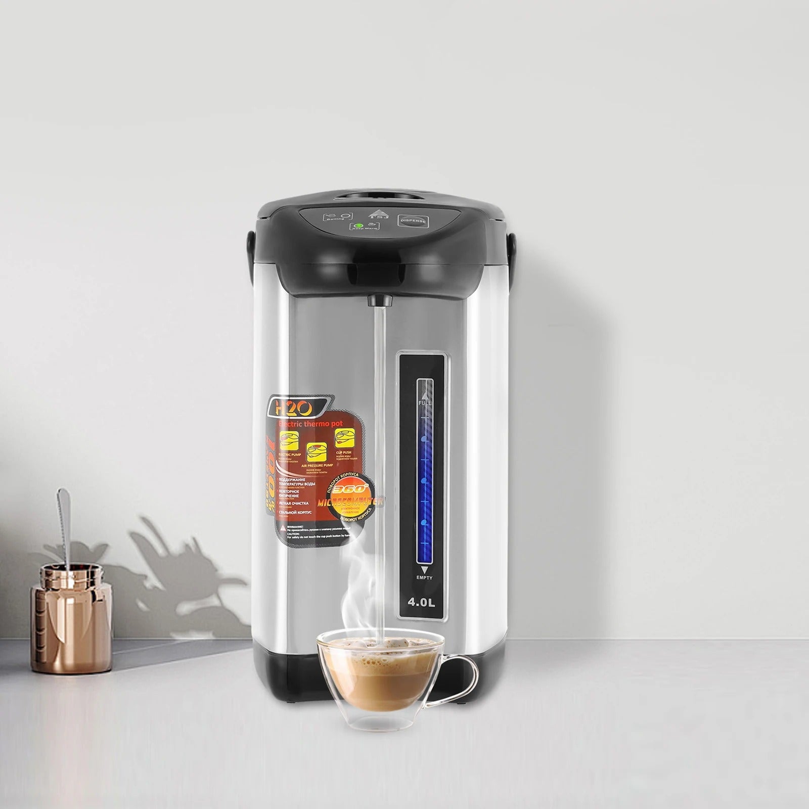 Bouilloire électrique 750w vue face