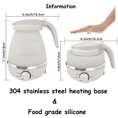 Bouilloire électrique pliable température réglable voyage | UltraCompact