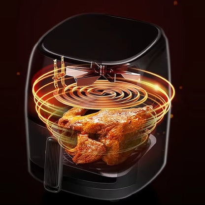 Friteuse air chaud démonstration efficacité 2400w-ventilation