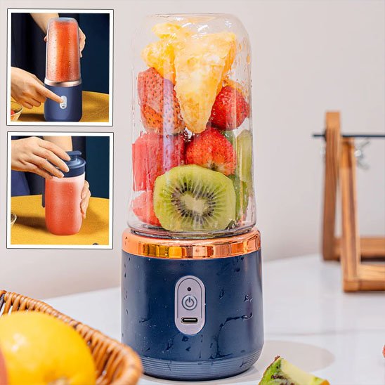 Mini Mixeur Portable broyeur fruits mise marche resultat