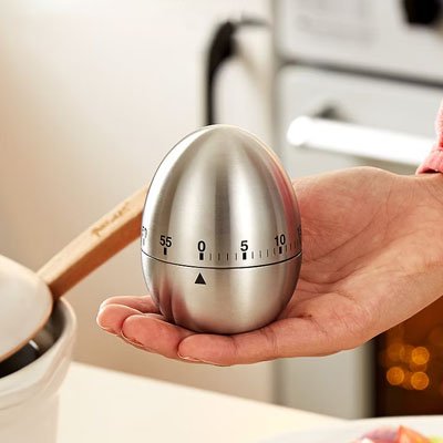 Minuterie cuisson forme oeufs