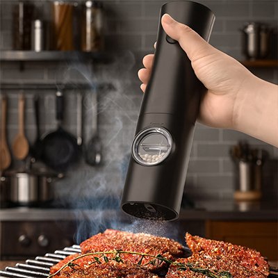 Moulin Poivre electrique | SpiceMaster assaisonne viande