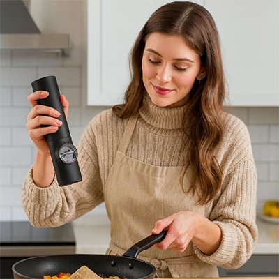 Moulin Poivre electrique | SpiceMaster damme assaisonne poele