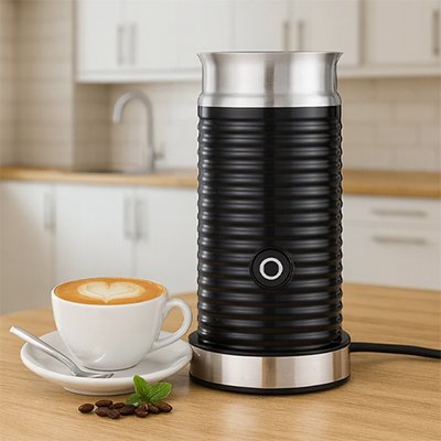 Mousseur Lait electrique BaristaCraft tasse cafe