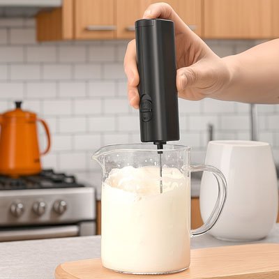 Mousseur lait electrique tasse 