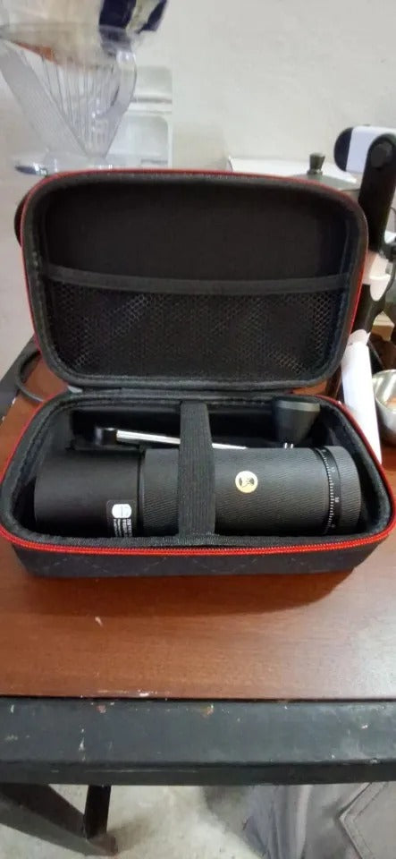 Sac rangement double moulin cafe cafetiere autonome