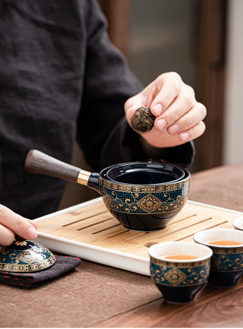 The preparation feuilles Kung Fu