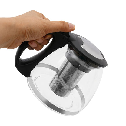 Bouilloire électrique et théière en verre 1500W | Premium