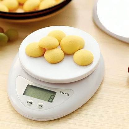 balance cuisine blanche pese produit