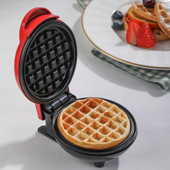 gaufrier rouge gaufre cuite
