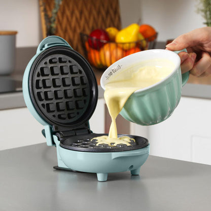 gaurier bleu pale vide melange gaufre