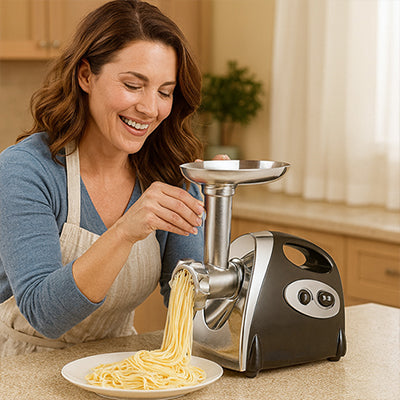 hachoir viande dame fabrique spagtetti
