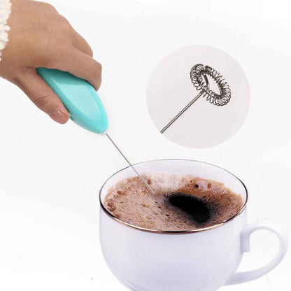 mousseur lait bleu utilisation