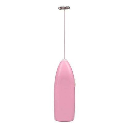 mousseur lait rose