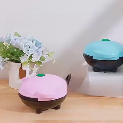Gaufrier 350W Compact Antiadhésif - Petit Déjeuner