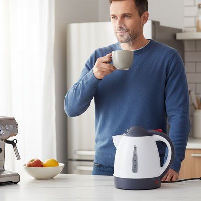 Bouilloire | Mini Compacte Rapide Voyage - Cadeau Pratique