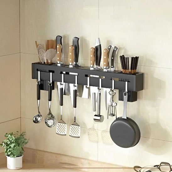 Porte couteaux mural - multifonctionnel ElegantChef